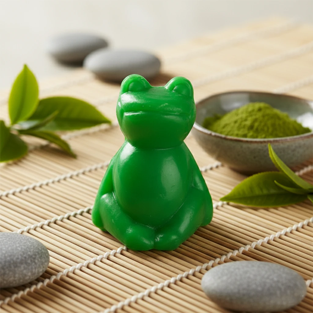 Mydełko mini dla dzieci zielona żabka
