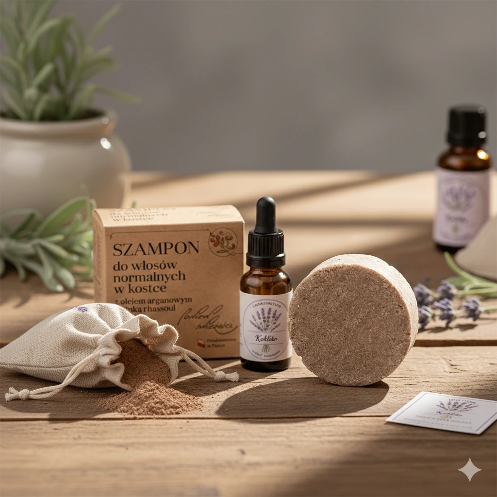 szampon w kostce do włosów normalnych Kokliko szampon naturalny w kostce do włosów normalnych Kokliko