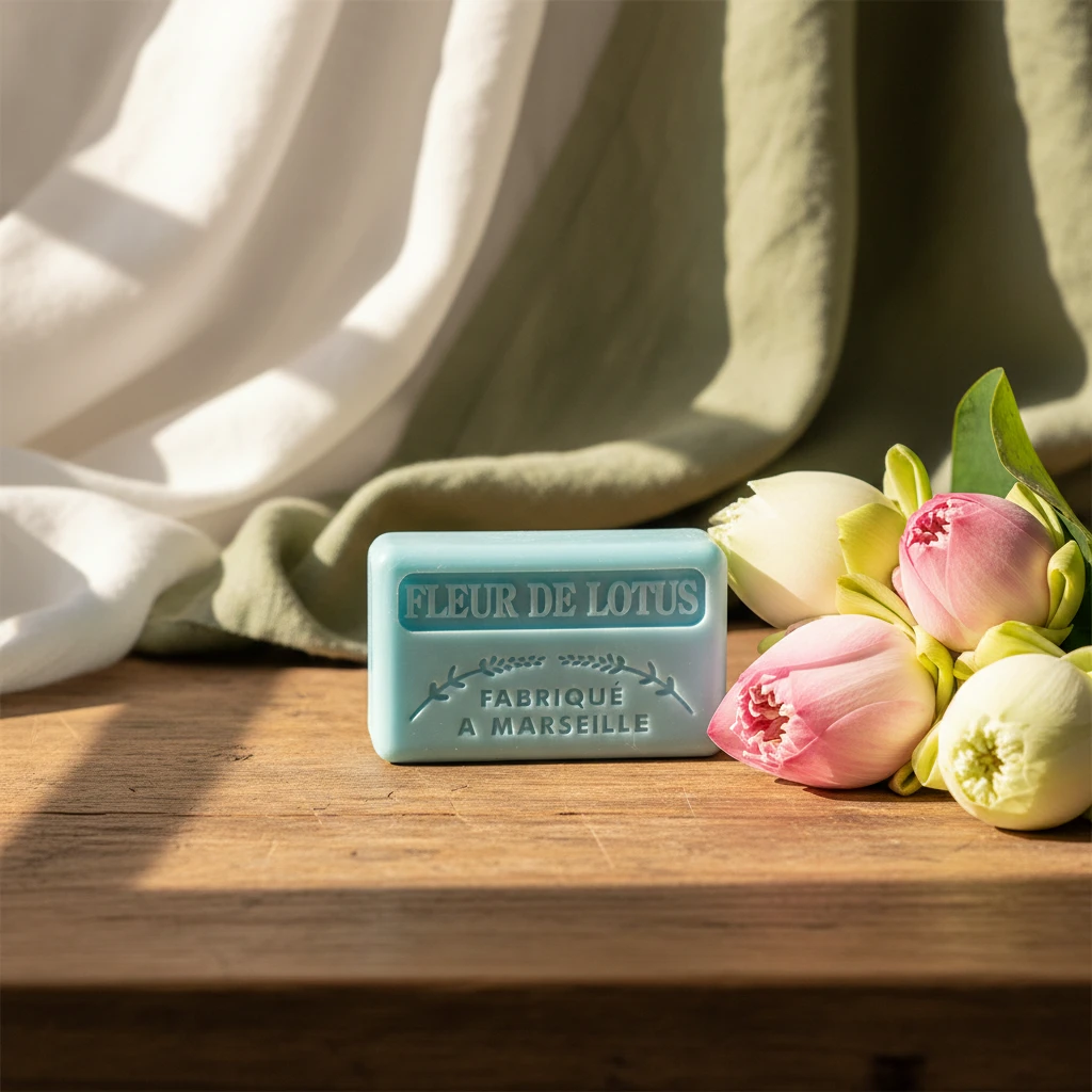 mydło marsylskie kwiat lotosu 125g mydło marsylskie kwiat lotosu 125g Kokliko